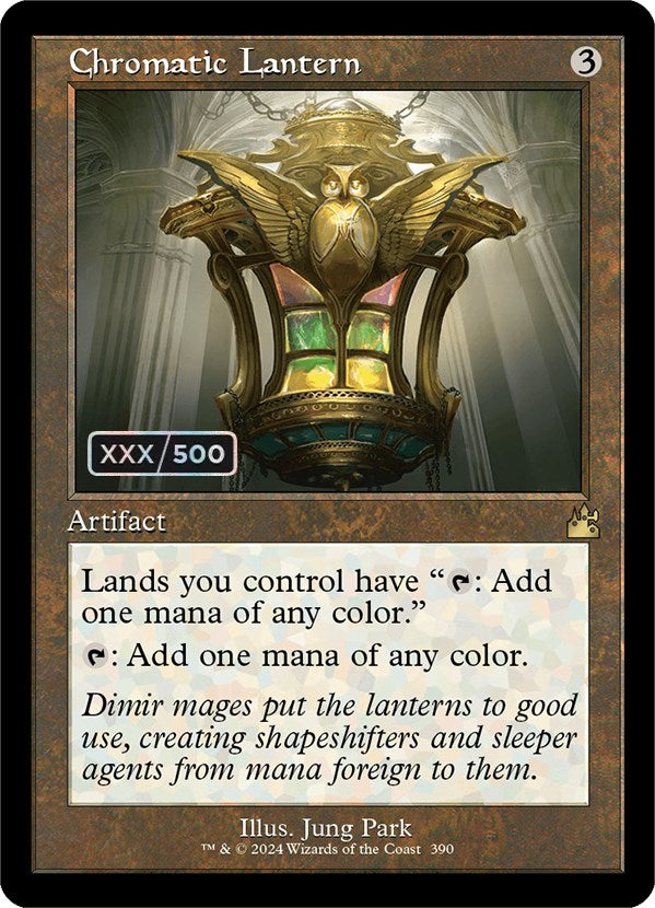 Chromatic Lantern (Retro) (Serialized) [Ravnica Remastered] | Gaming Infinity