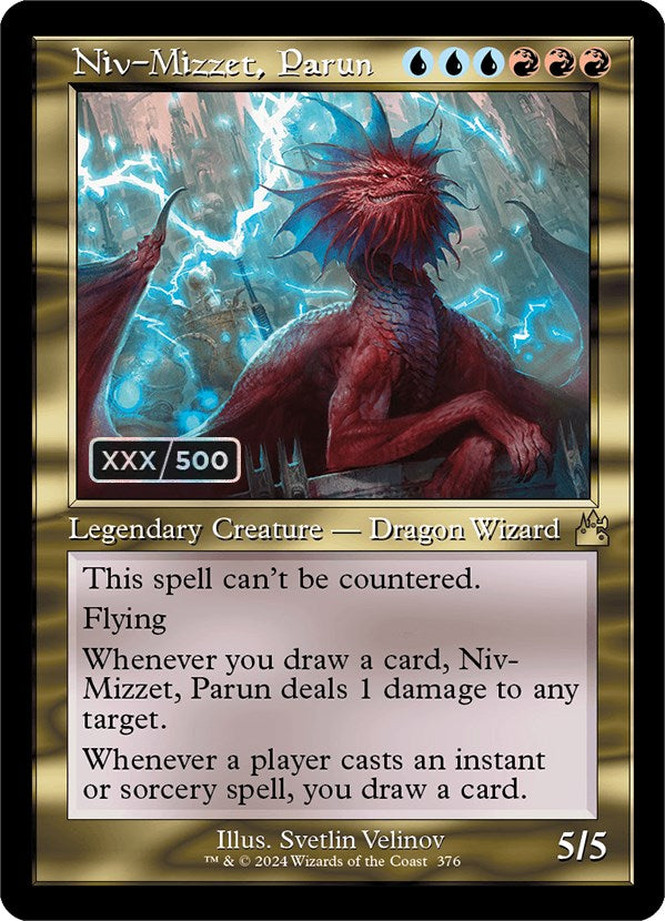 Niv-Mizzet, Parun (Retro) (Serialized) [Ravnica Remastered] | Gaming Infinity