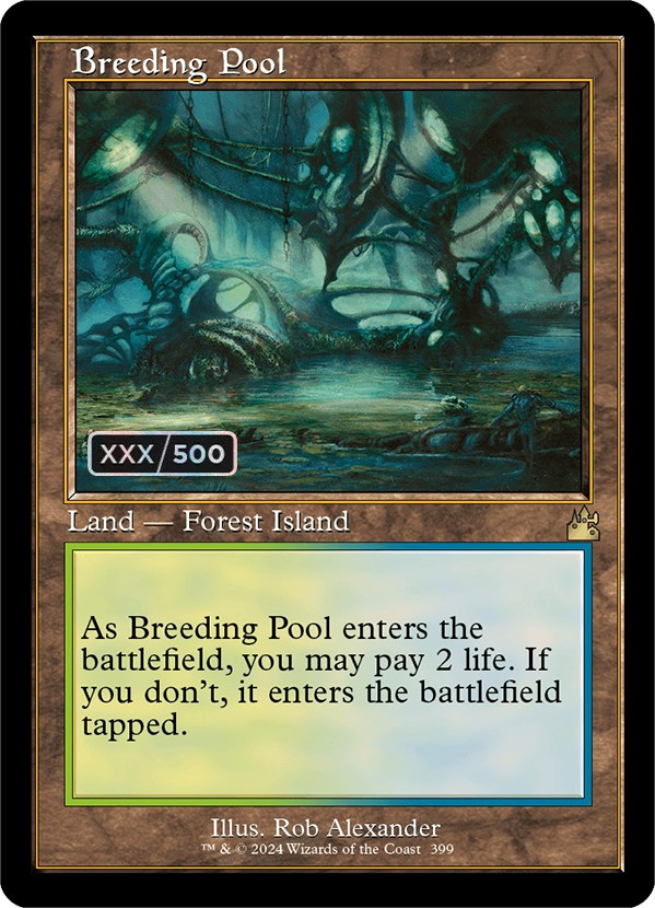 Breeding Pool (Retro) (Serialized) [Ravnica Remastered] | Gaming Infinity