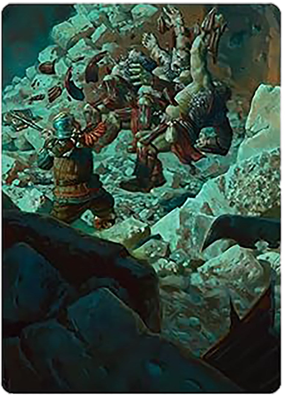 Gimli's Reckless Might Art Card [The Lord of the Rings: Tales of Middle-earth Art Series] | Gaming Infinity