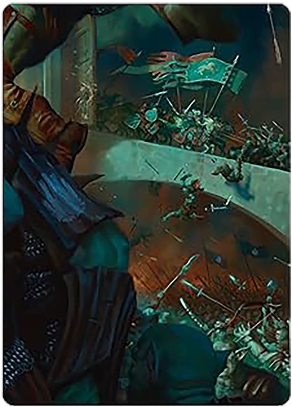 Rohirrim Chargers Art Card [The Lord of the Rings: Tales of Middle-earth Art Series] | Gaming Infinity