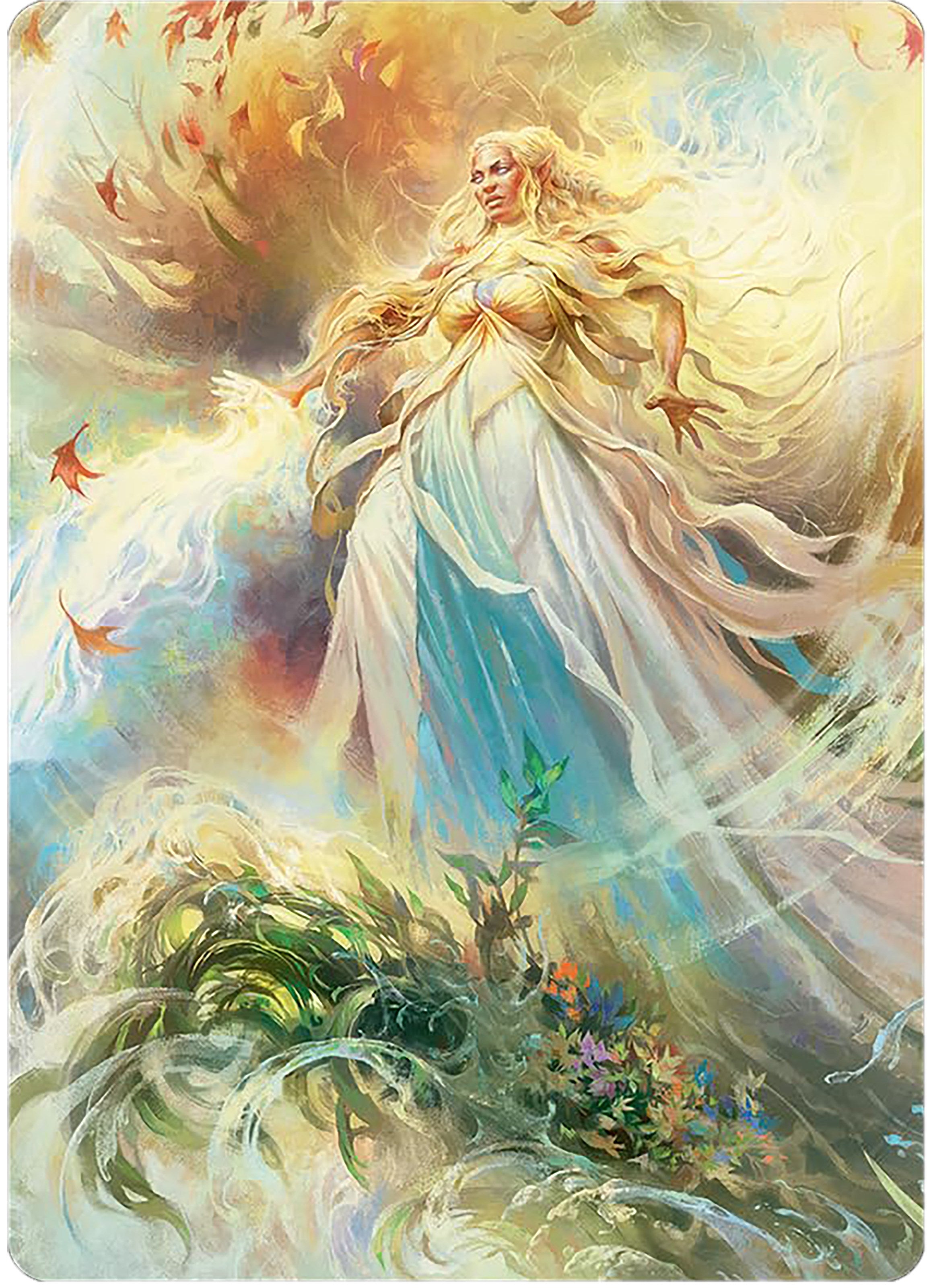 Galadriel, Light of Valinor Art Card [The Lord of the Rings: Tales of Middle-earth Art Series] | Gaming Infinity