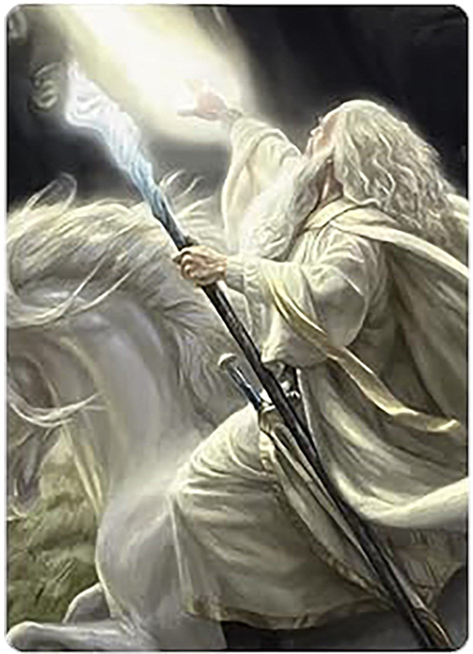 Gandalf of the Secret Fire Art Card [The Lord of the Rings: Tales of Middle-earth Art Series] | Gaming Infinity