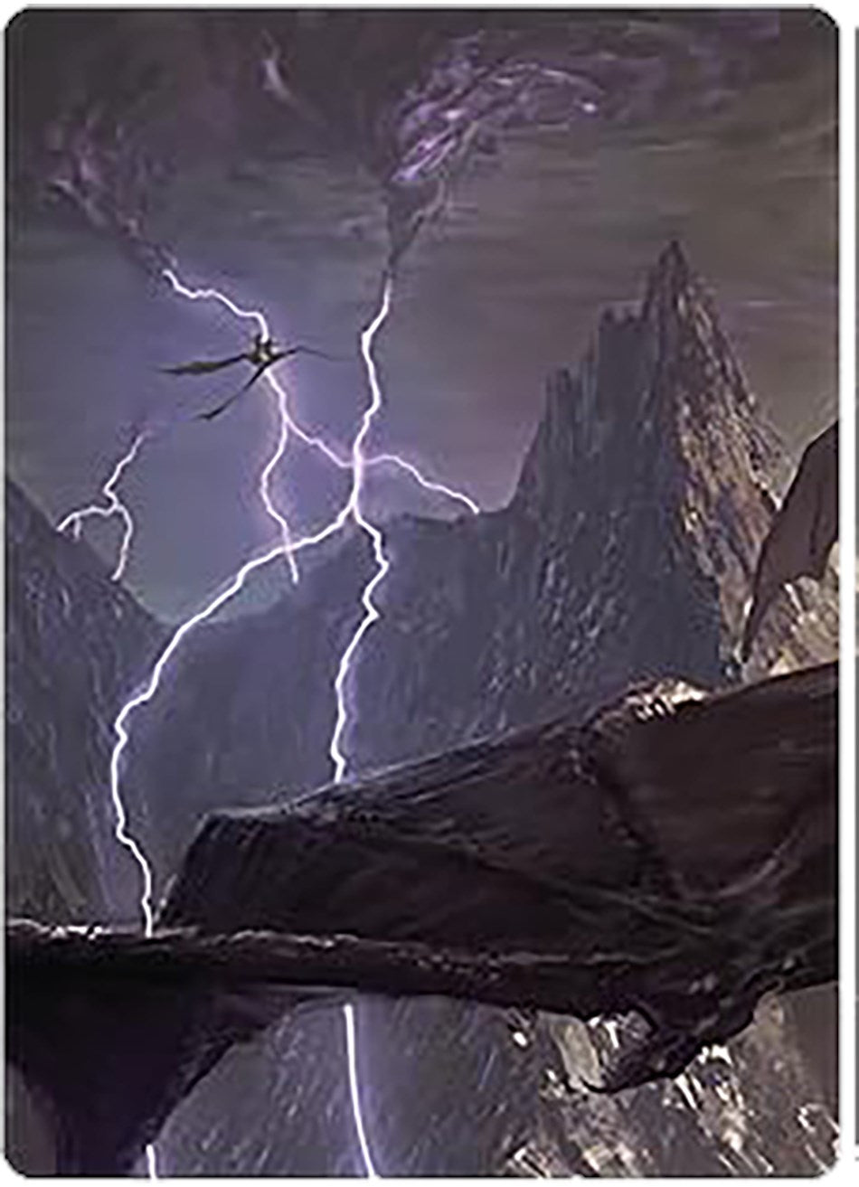 Call Forth the Tempest Art Card [The Lord of the Rings: Tales of Middle-earth Art Series] | Gaming Infinity