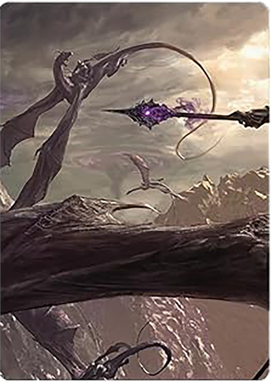 Nazgul Battle-Mace Art Card [The Lord of the Rings: Tales of Middle-earth Art Series] | Gaming Infinity