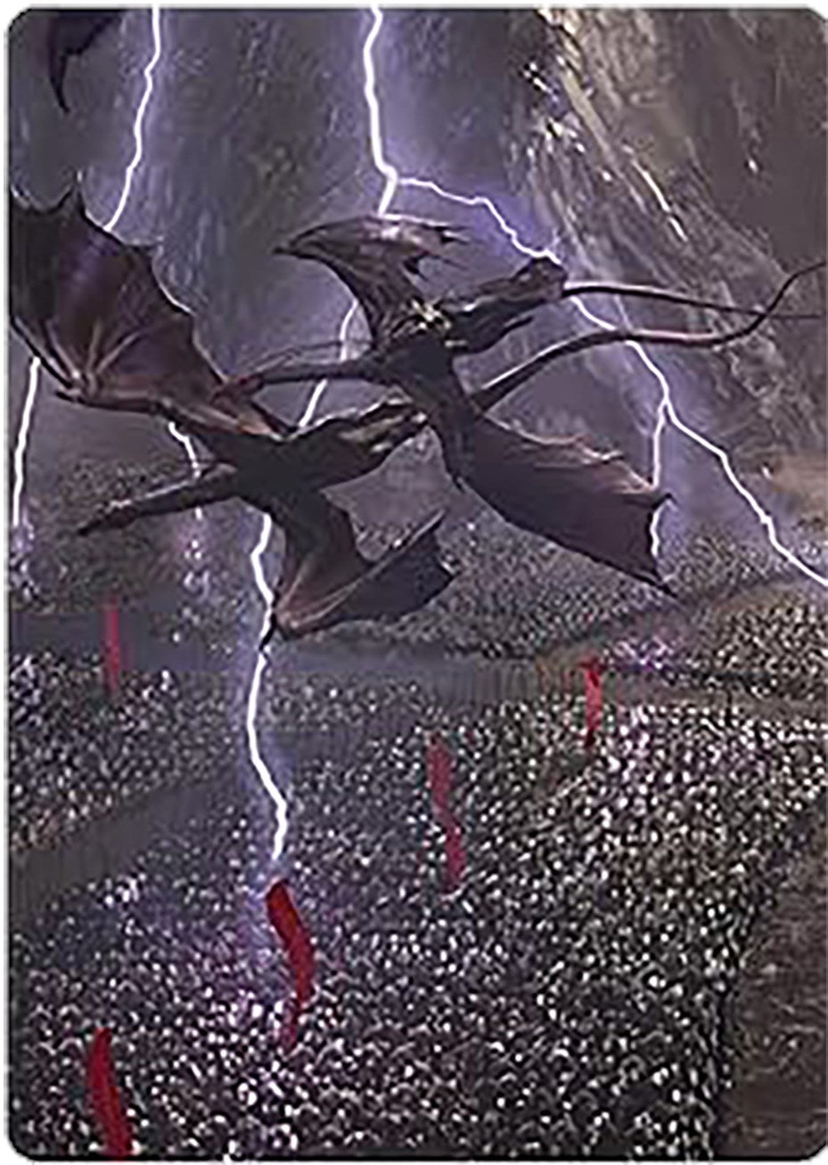 Mordor on the March Art Card [The Lord of the Rings: Tales of Middle-earth Art Series] | Gaming Infinity