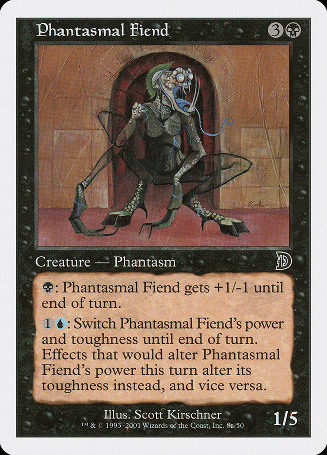 Phantasmal Fiend (Standing) [Deckmasters] | Gaming Infinity