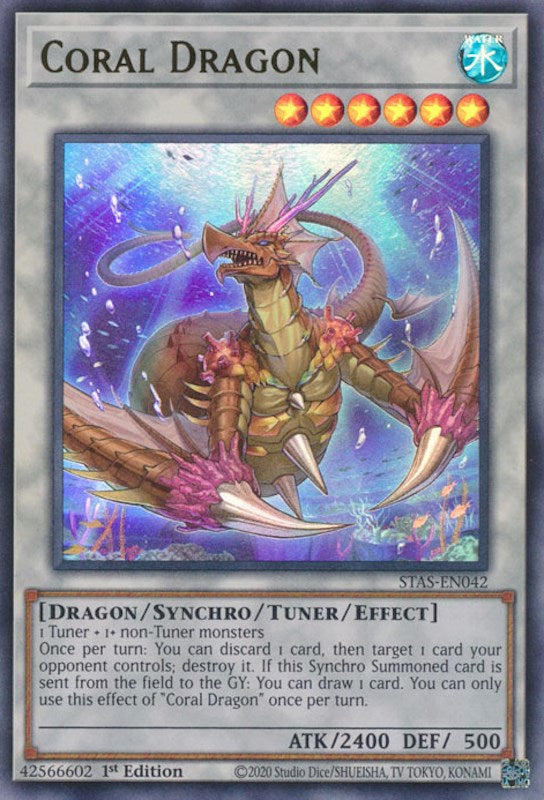 Coral Dragon [STAS-EN042] Ultra Rare | Gaming Infinity