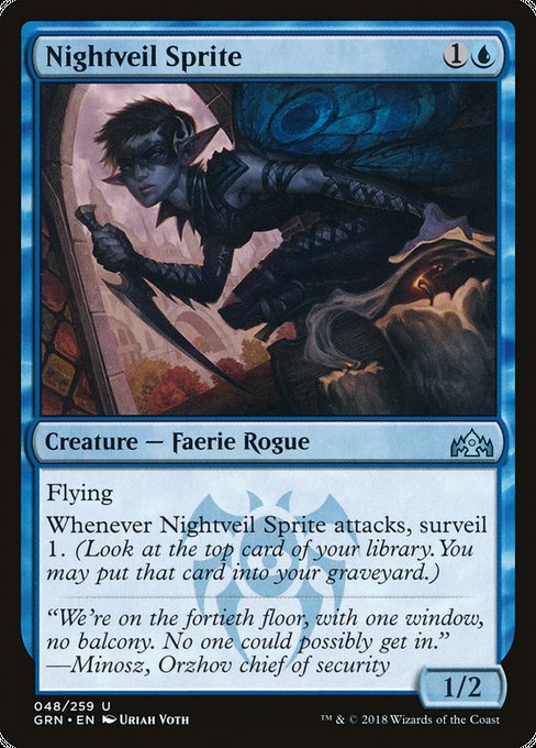 Nightveil Sprite [Guilds of Ravnica] | Gaming Infinity