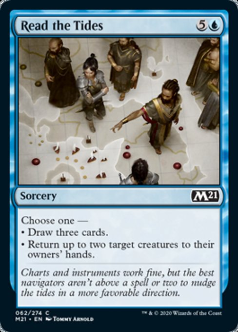Read the Tides [Core Set 2021] | Gaming Infinity