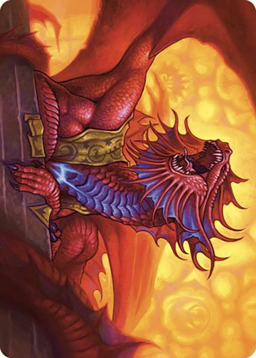 Niv-Mizzet, Guildpact Art Card (44/49) [Murders at Karlov Manor Art Series] | Gaming Infinity