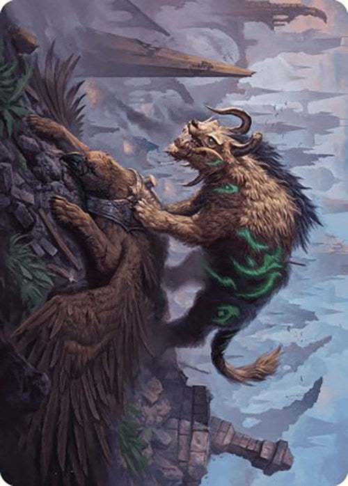 Axebane Ferox Art Card [Murders at Karlov Manor Art Series] | Gaming Infinity