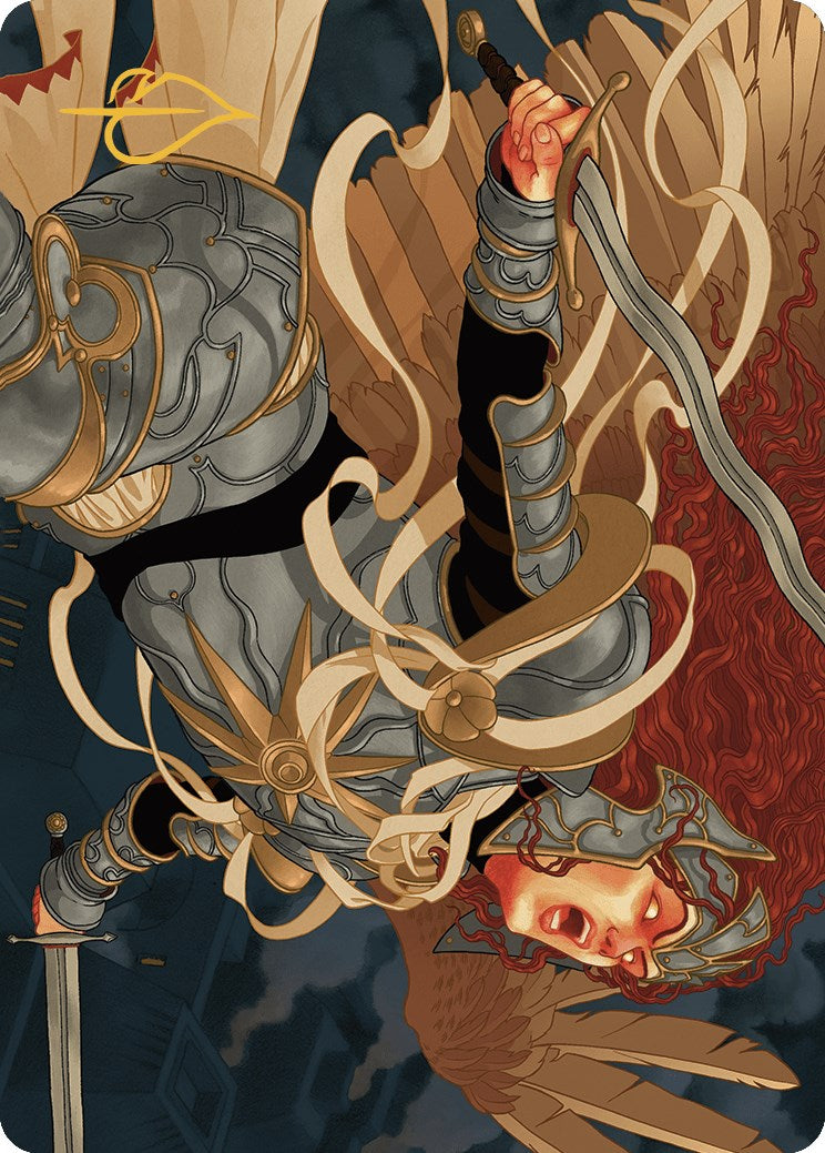 Aurelia, the Law Above Art Card (41/49) (Gold-Stamped Signature) [Murders at Karlov Manor Art Series] | Gaming Infinity