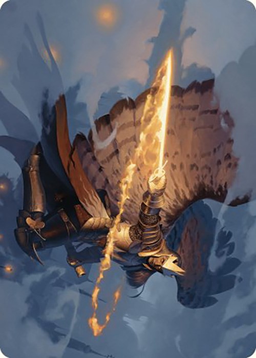 Aurelia's Vindicator Art Card [Murders at Karlov Manor Art Series] | Gaming Infinity
