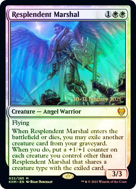 Resplendent Marshal  [Kaldheim Prerelease Promos] | Gaming Infinity