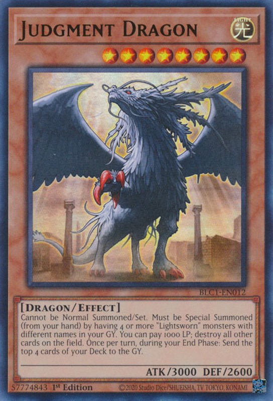 Judgment Dragon [BLC1-EN012] Ultra Rare | Gaming Infinity