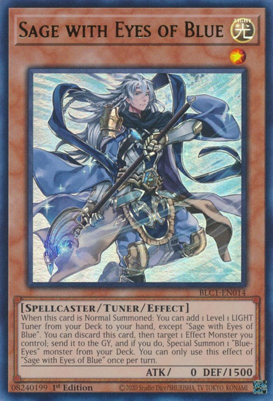 Sage with Eyes of Blue [BLC1-EN014] Ultra Rare | Gaming Infinity