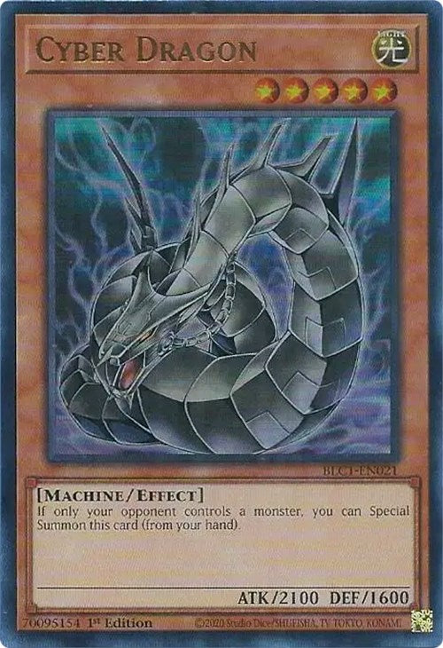 Cyber Dragon (Alternate Art) [BLC1-EN021] Ultra Rare | Gaming Infinity