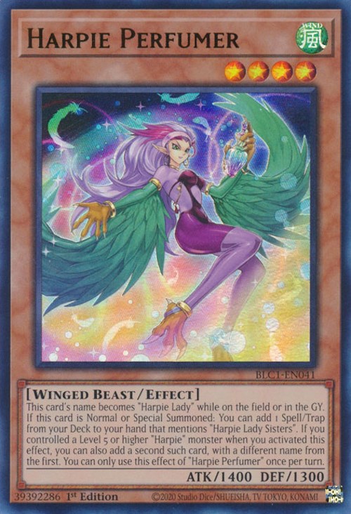 Harpie Perfumer [BLC1-EN041] Ultra Rare | Gaming Infinity