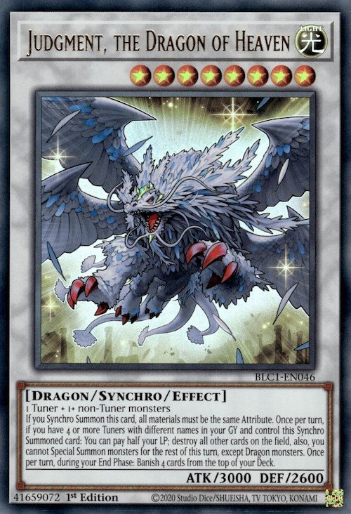 Judgment, the Dragon of Heaven [BLC1-EN046] Ultra Rare | Gaming Infinity