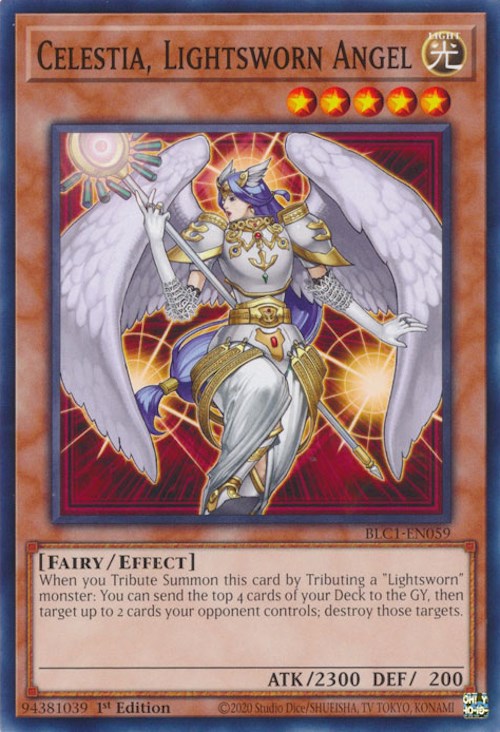 Celestia, Lightsworn Angel [BLC1-EN059] Common | Gaming Infinity