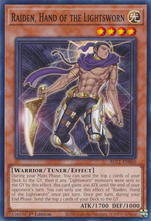 Raiden, Hand of the Lightsworn [BLC1-EN060] Common | Gaming Infinity