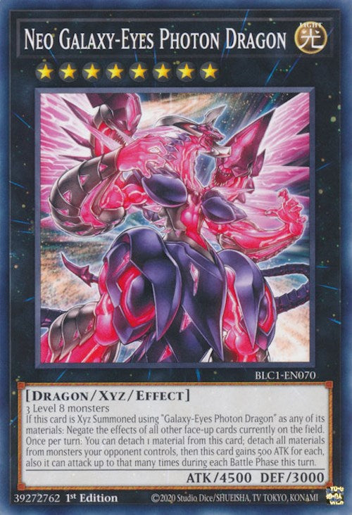 Neo Galaxy-Eyes Photon Dragon [BLC1-EN070] Common | Gaming Infinity