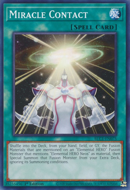 Miracle Contact [BLC1-EN075] Common | Gaming Infinity