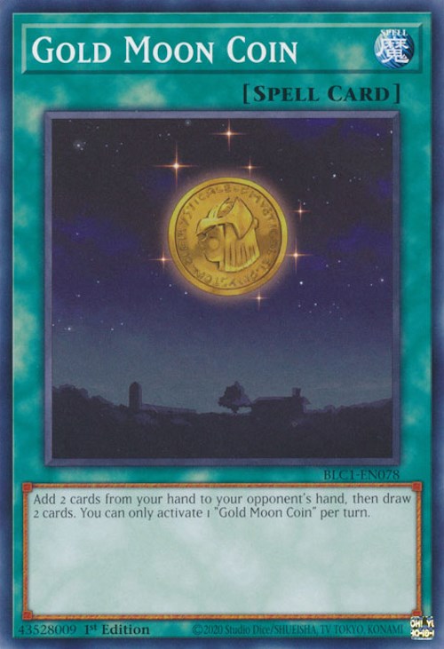 Gold Moon Coin [BLC1-EN078] Common | Gaming Infinity