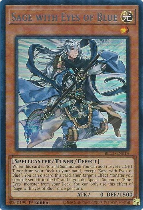 Sage with Eyes of Blue (Silver) [BLC1-EN014] Ultra Rare | Gaming Infinity