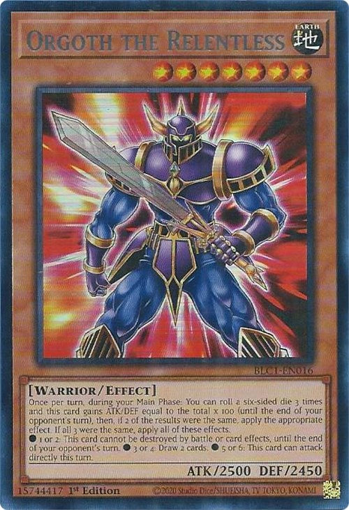 Orgoth the Relentless (Silver) [BLC1-EN016] Ultra Rare | Gaming Infinity