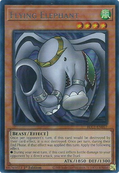 Flying Elephant (Silver) [BLC1-EN017] Ultra Rare | Gaming Infinity