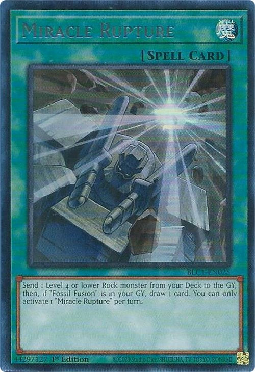 Miracle Rupture (Silver) [BLC1-EN025] Ultra Rare | Gaming Infinity