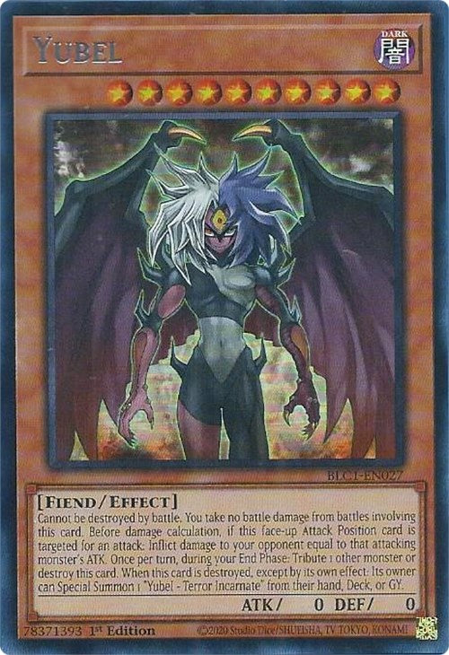 Yubel (Silver) [BLC1-EN027] Ultra Rare | Gaming Infinity