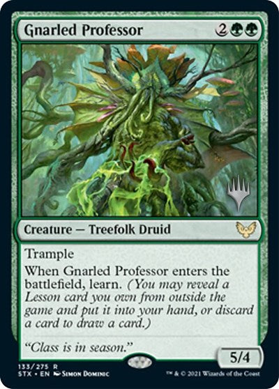 Gnarled Professor (Promo Pack) [Strixhaven: School of Mages Promos] | Gaming Infinity