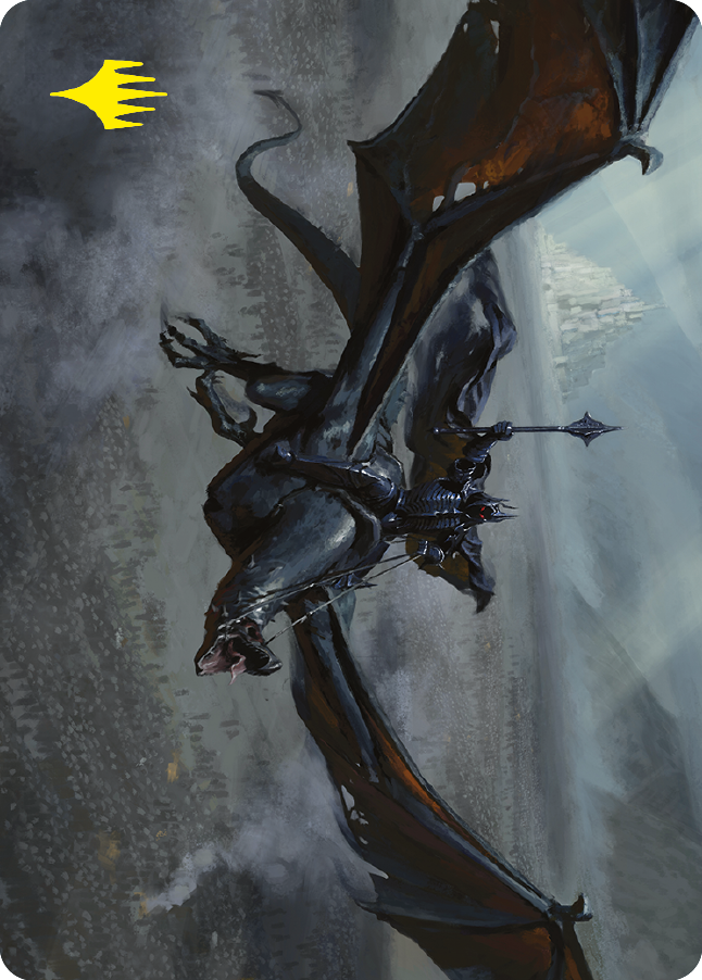 Lord of the Nazgul Art Card (Gold-Stamped Signature) [The Lord of the Rings: Tales of Middle-earth Art Series] | Gaming Infinity