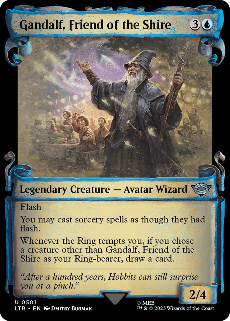 Gandalf, Friend of the Shire [The Lord of the Rings: Tales of Middle-Earth Showcase Scrolls] | Gaming Infinity