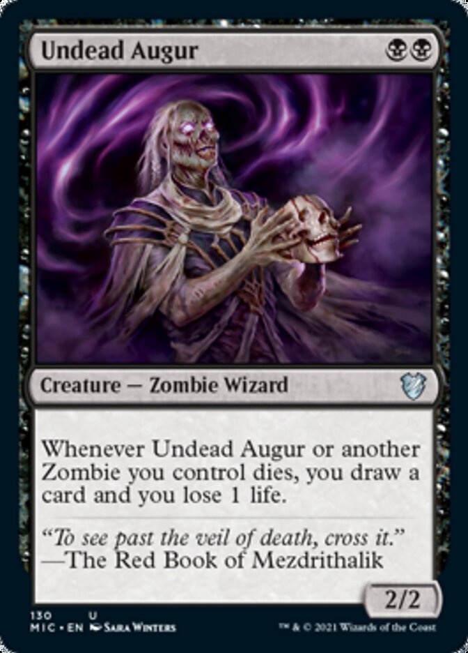 Undead Augur [Innistrad: Midnight Hunt Commander] | Gaming Infinity