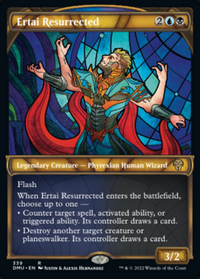 Ertai Resurrected (Showcase Textured) [Dominaria United] | Gaming Infinity