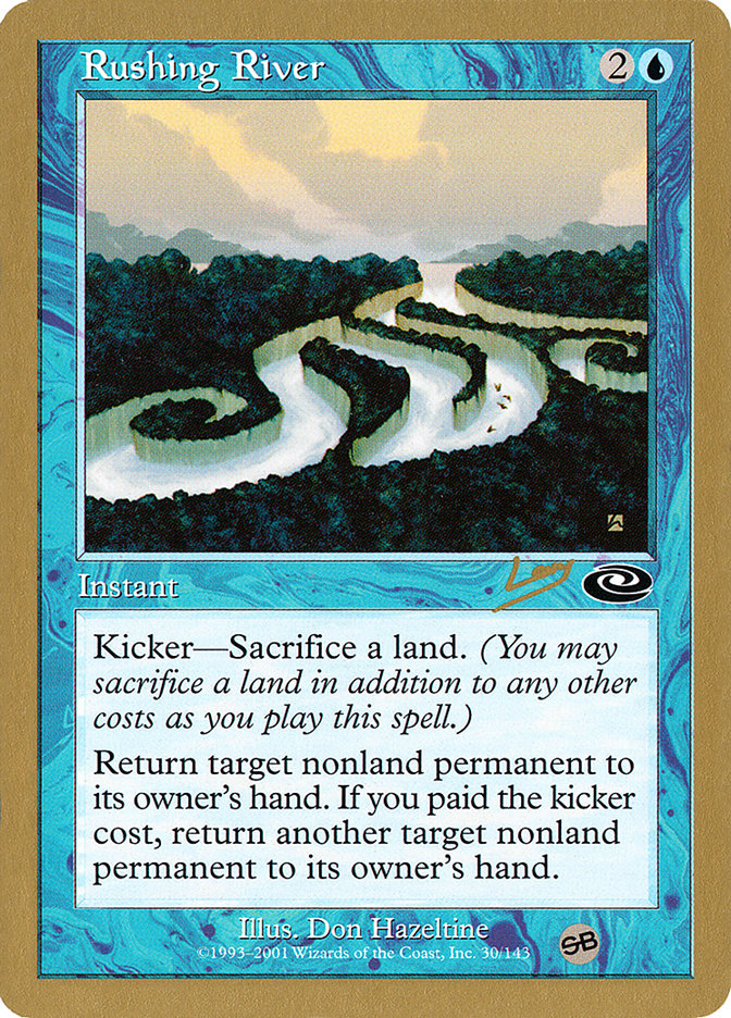 Rushing River (Raphael Levy) (SB) [World Championship Decks 2002] | Gaming Infinity