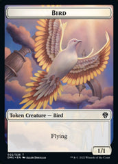 Bird (002) // Merfolk Double-sided Token [Dominaria United Tokens] | Gaming Infinity