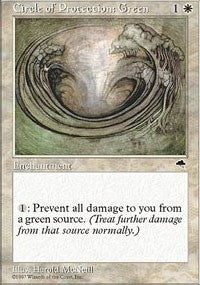 Circle of Protection: Green [Tempest] | Gaming Infinity