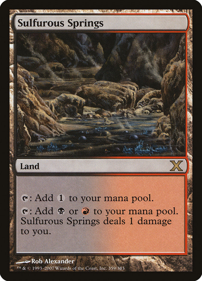 Sulfurous Springs [Tenth Edition] | Gaming Infinity