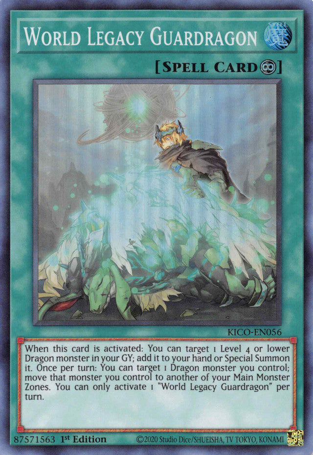 World Legacy Guardragon [KICO-EN056] Super Rare | Gaming Infinity