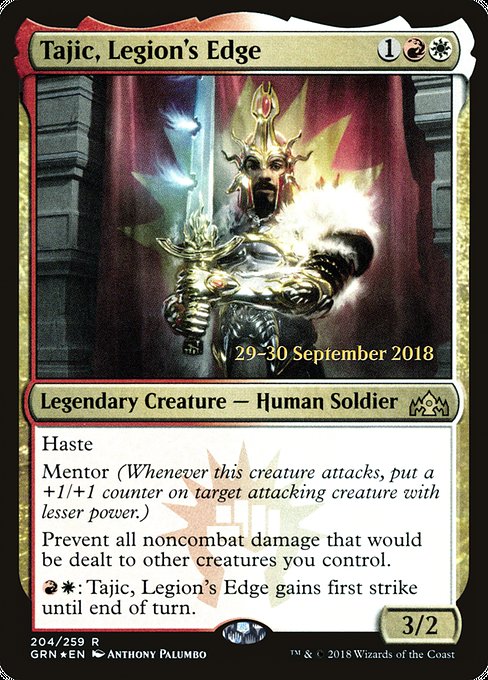 Tajic, Legion's Edge [Guilds of Ravnica Promos] | Gaming Infinity