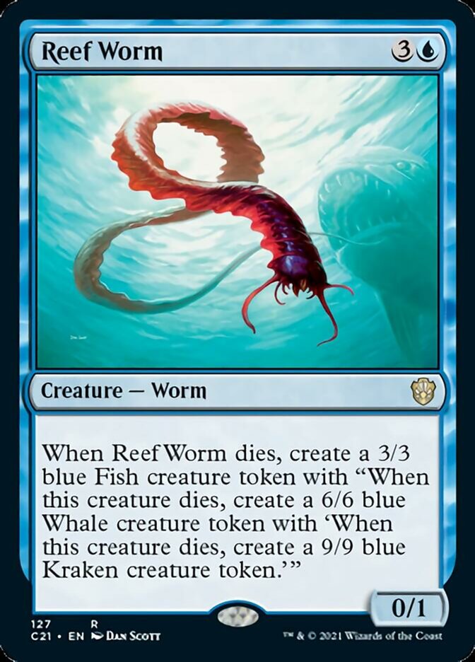 Reef Worm [Commander 2021] | Gaming Infinity