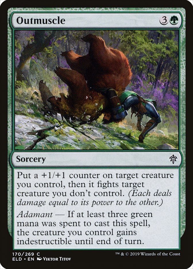 Outmuscle [Throne of Eldraine] | Gaming Infinity