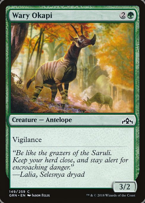 Wary Okapi [Guilds of Ravnica] | Gaming Infinity