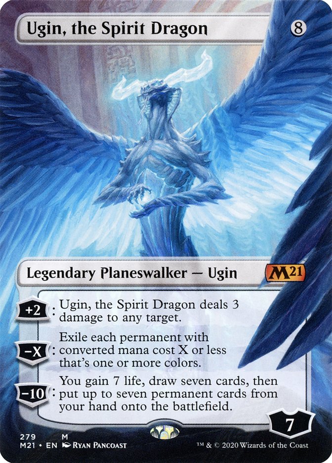 Ugin, the Spirit Dragon (Extended) (279) [Core Set 2021] | Gaming Infinity