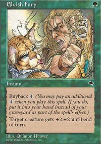 Elvish Fury [Tempest] | Gaming Infinity